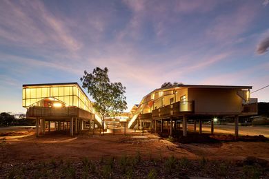 The Walumba Elders Centre by Iredale Pedersen Hook was a winner in the international 2016 Architecture of Necessity triennial.