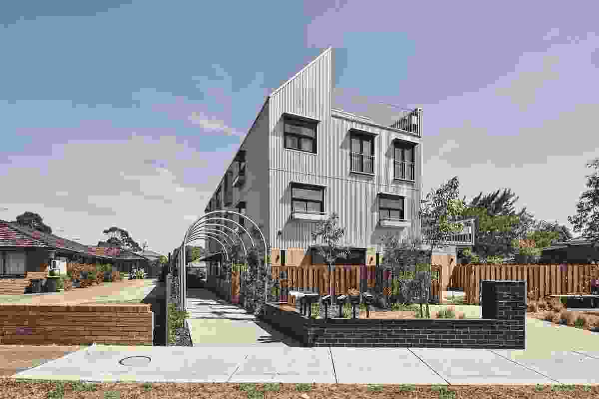 St Albans Housing by NMBW Architecture Studio in association with Monash Art, Design and Architecture (MADA)