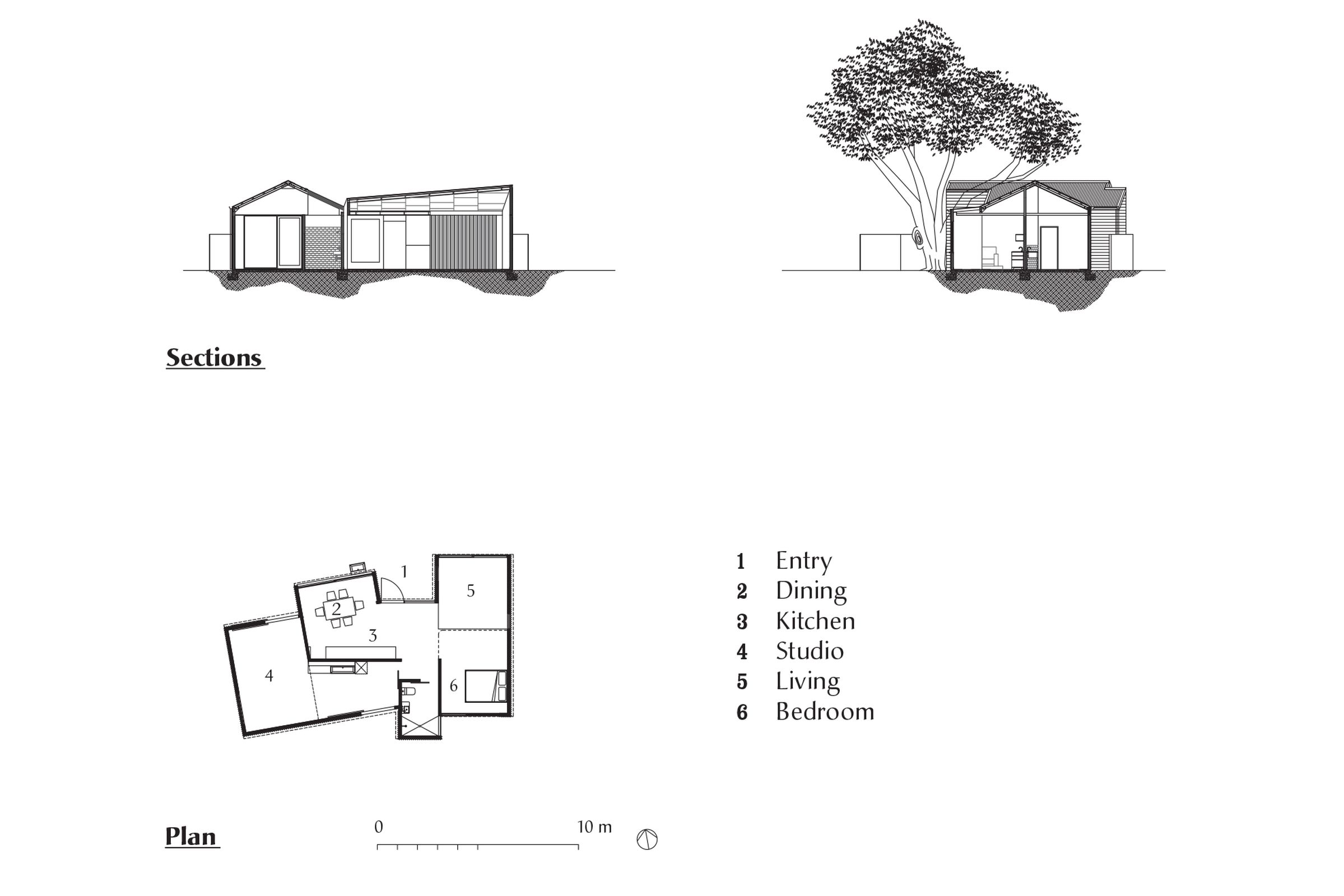 Exploding Outhouse Design Dual impact: Exploding Shed house | ArchitectureAu