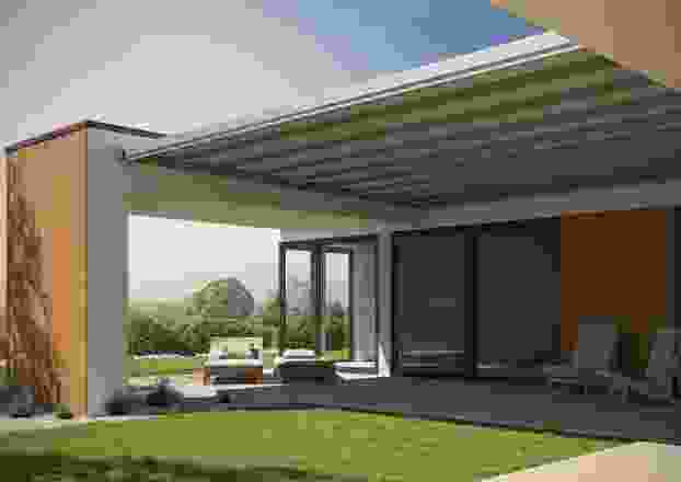 Sintesi retractable roofing system by Aluxor