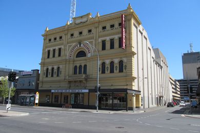 The existing Her Majesty's Theatre in Adelaide.