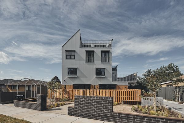 St Albans Housing by NMBW Architecture Studio in association with Monash Art, Design and Architecture (MADA).