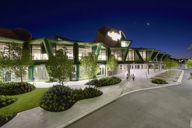 Albury Wodonga Regional Cancer Centre by Billard Leece Partnership.