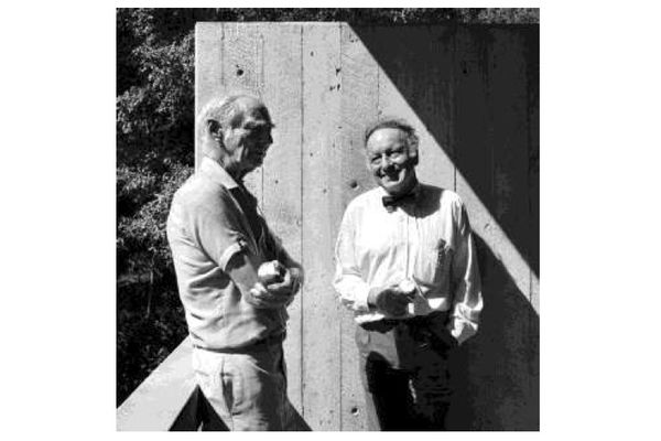 Harry Seidler and Max Dupain, 1991.