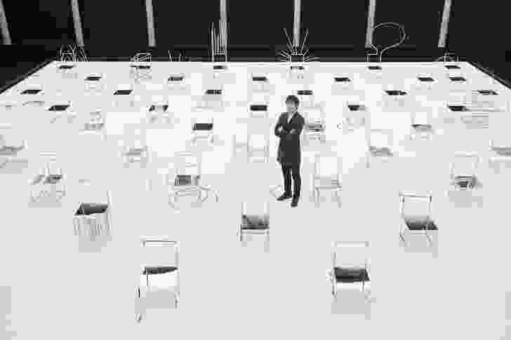 Manga chairs by Nendo, 2015.