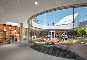 Green Square Library and Plaza by Stewart Hollenstein in association with Stewart Architecture.