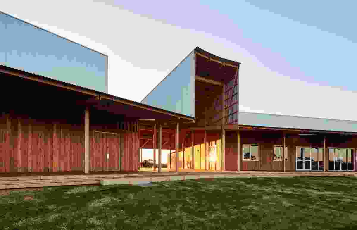 Pingelly Recreation and Cultural Centre by Iredale Pedersen Hook Architects with Advanced Timber Concepts Studio.