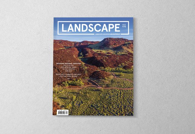 The May 2021 issue of Landscape Architecture Australia.