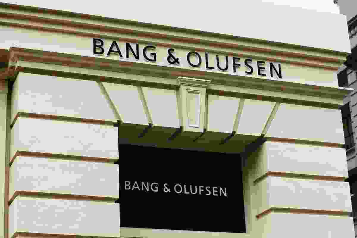 Bang and Olufsen's flagship store on Russell Street in Melbourne.