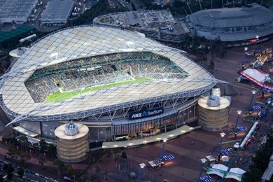 The Sydney Olympic Stadium by Populous and Bligh Lobb Sports Architecture will be refurbished.