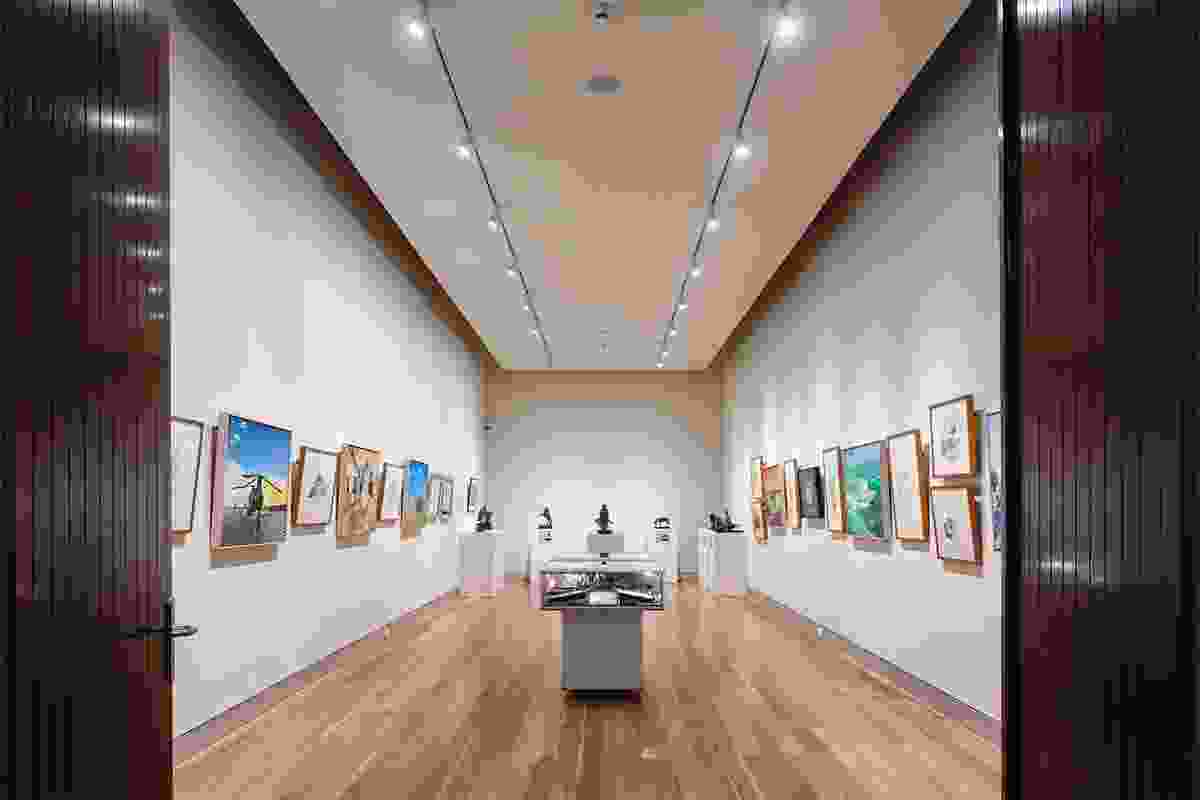 New gallery interior