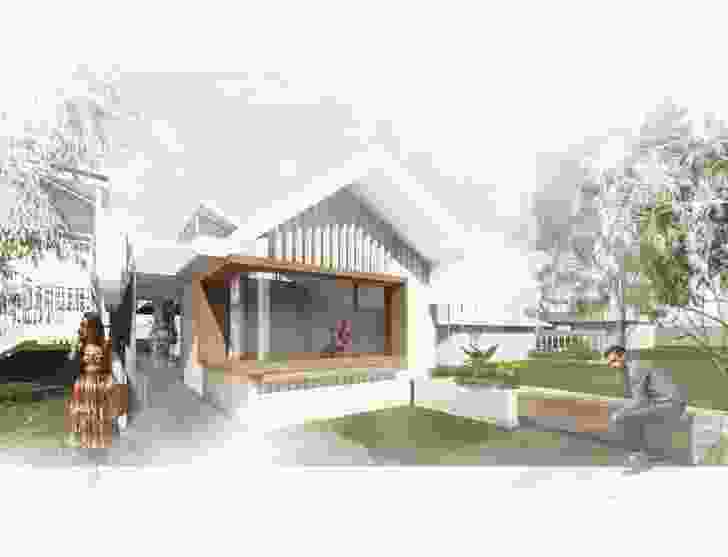 Linear Landscape House by Rebecca Champney, Nettleton Tribe.