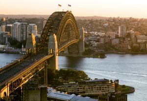 The Sydney Harbour Bridge has just celebrated its 85th birthday.