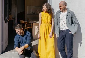 Trias co-founders (L–R) Casey Bryant, Jennifer McMaster and Jonathon Donnelly.