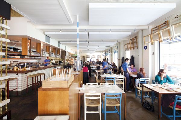 Hellenic republic, a “traditional taverna” by Mills Gorman Architects.