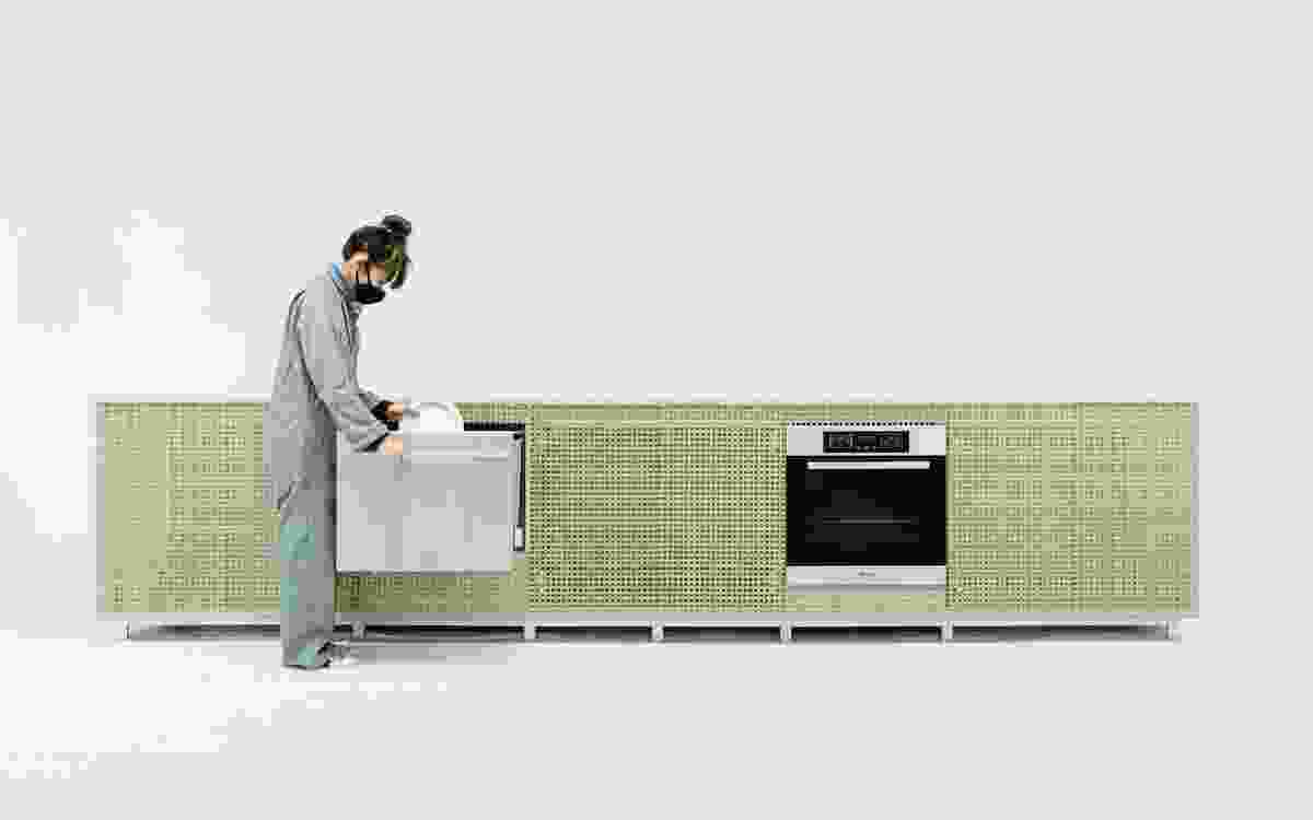 The Off-Cut Kitchen takes two hours to deconstruct and requires only a screwdriver and socket wrench.