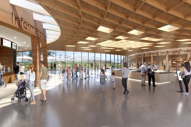 Concept design for Twelve Apostles Visitor Experience Centre by Grimshaw and Aspect Studios.