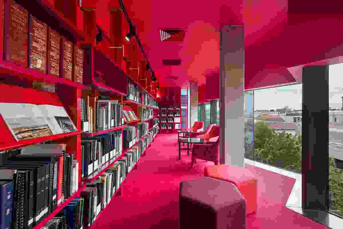 The heritage centre reading room in the Geelong Library and Heritage Centre by ARM Architecture.