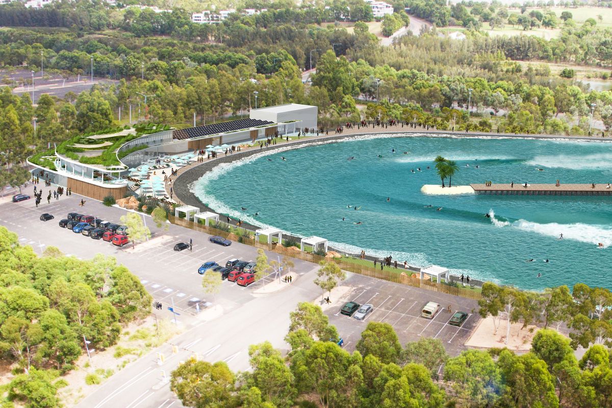 Artificial surf park approved for Sydney Olympic Park | ArchitectureAu