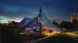 Sidney Myer Music Bowl by Yuncken Freeman, refurbished by Greg Burgess Architects. Image: John Gollings.