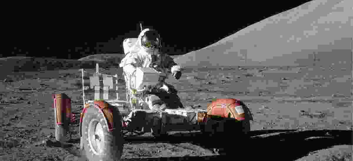 A key scientific goal of Apollo 17, the final mission of NASA’s Apollo program, was to collect rock samples from the Serenitatis Basin rim.