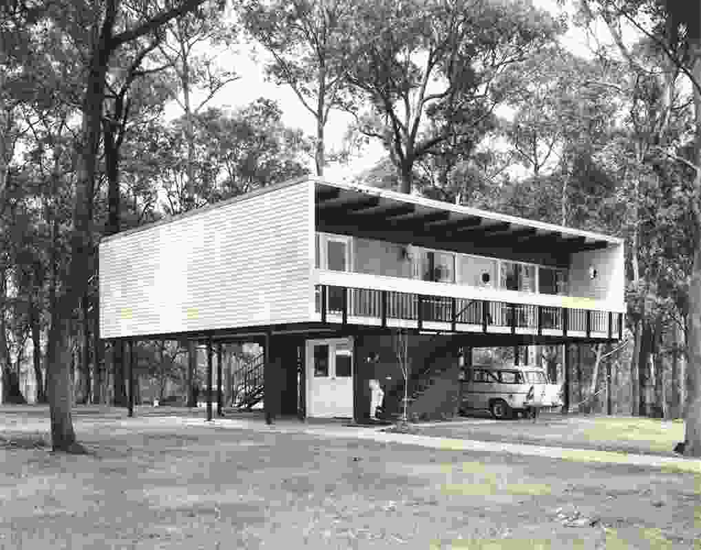 Beachcomber house, Faulconbridge, Blue Mountains, NSW. (1961)