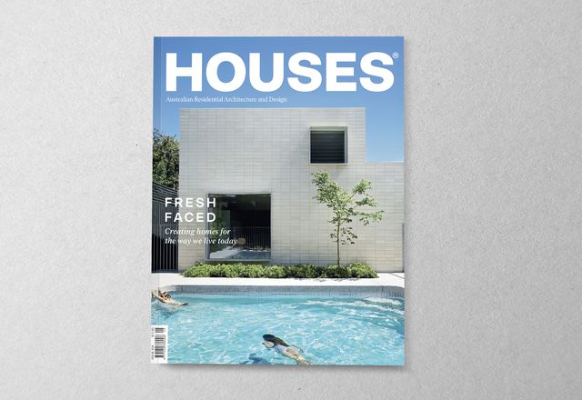 Houses 124. Cover project: Garden Room House by Clare Cousins Architects. 