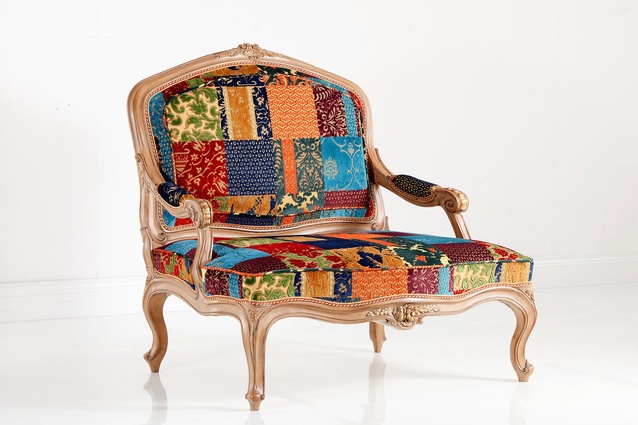 Louis XV chair from Chelini.