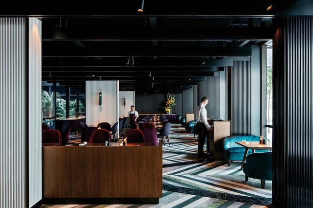 West Hotel by Woods Bagot in collaboration with Fitzpatrick and Partners.