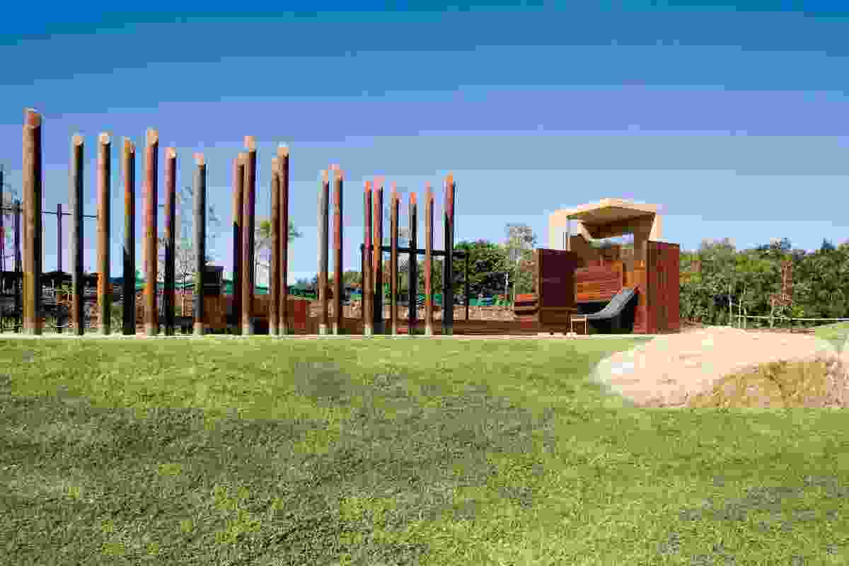 Elysium Playground and Park Shelters by Cox Rayner Architects.