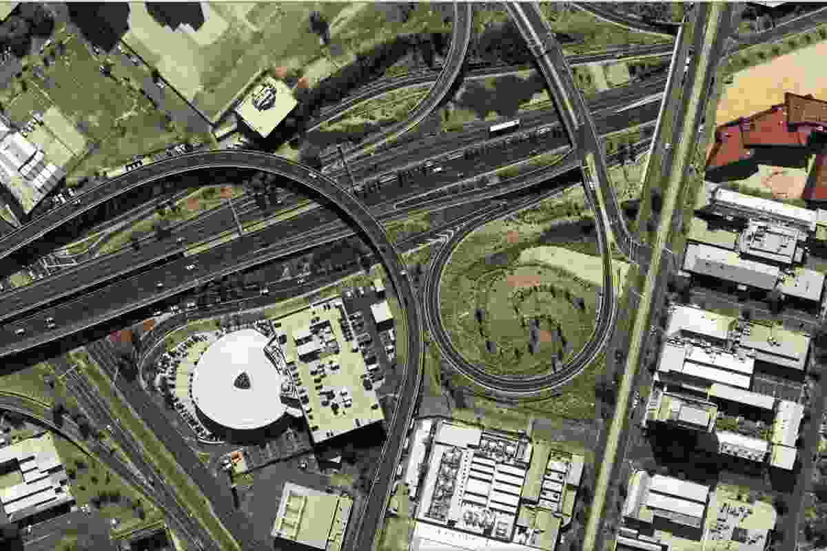 The Power Street Loop is bounded by the exit ramp from the Domain Tunnel.