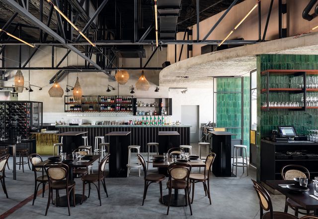 Fremantle’s nautical heritage inspired the restaurant’s design.