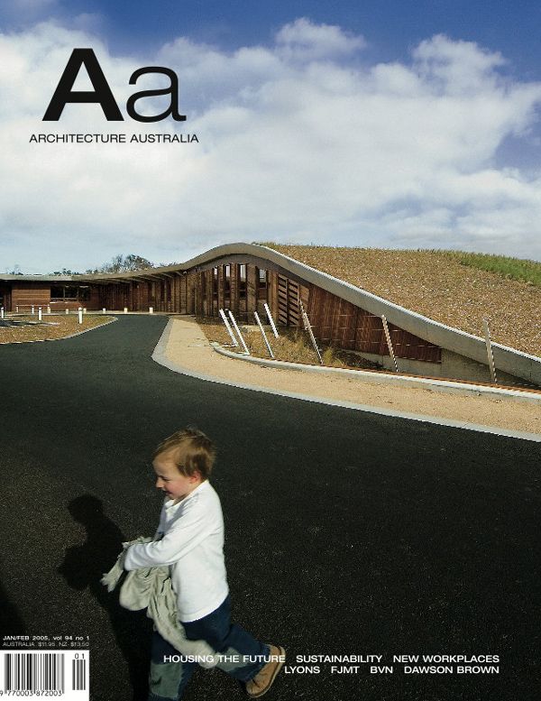 Architecture Australia, January 2005