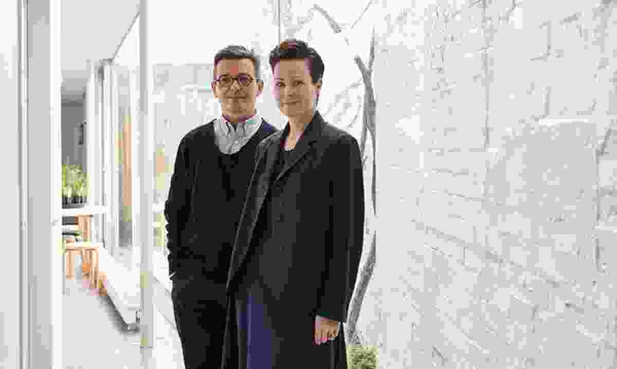 Mauro Baracco and Louise Wright of Baracco and Wright Architects (cropped).
