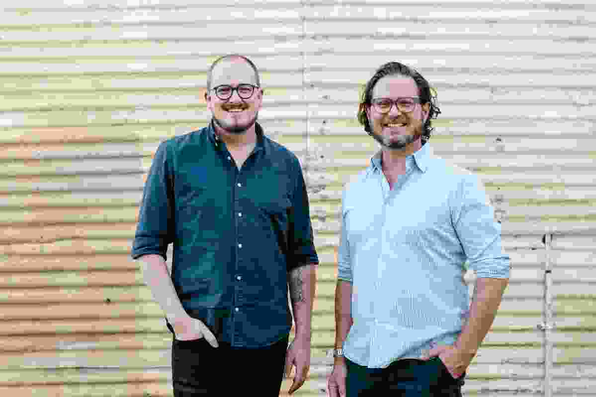 [L-R]: Phillip Nielsen and Aaron Nicholls of the Regional Design Service.