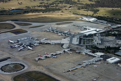 Melbourne Airport.