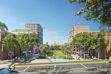Indicative design of the Channel Nine site redevelopment by Chrofi.