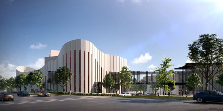 Cox Architecture designs privately funded performing arts centre for ...