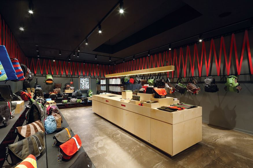 New interiors for Crumpler stores ArchitectureAU New interiors for Crumpler stores ArchitectureAU