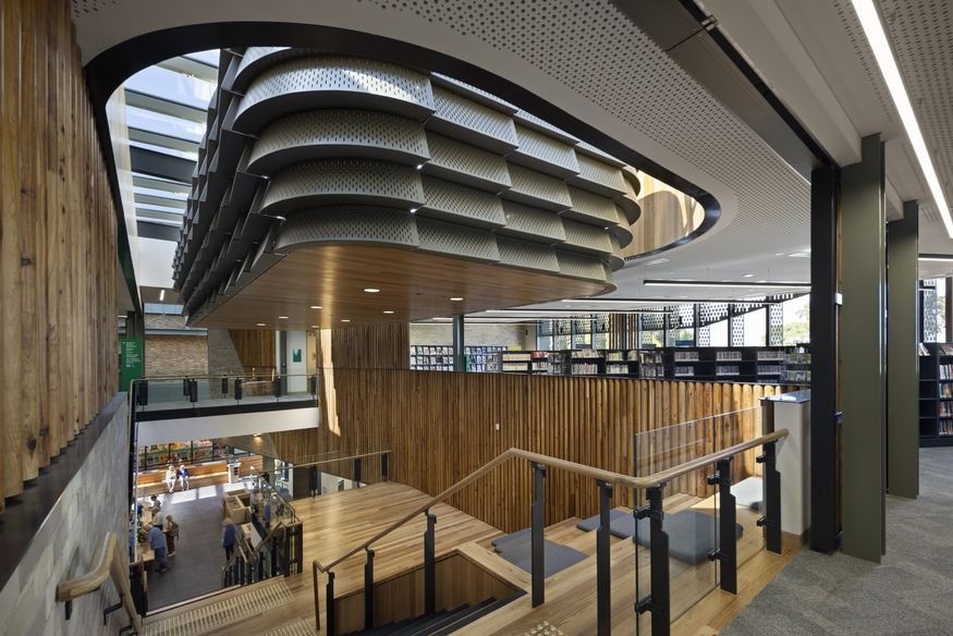 Ivanhoe Library and Cultural Hub by Croxon Ramsay | ArchitectureAu
