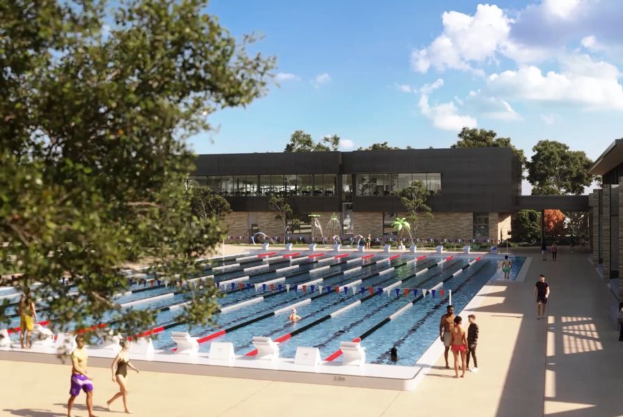 Warren and Mahoney designs redevelopment of Melbourne pool | ArchitectureAU