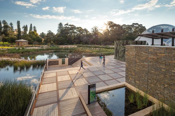 Adelaide Botanic Garden First Creek Wetland by TCL.
