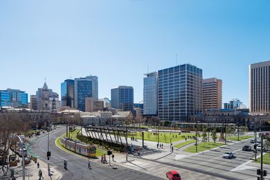 Victoria Square / Tarndanyangga – Stage 1 by Adelaide City Council and Taylor Cullity Lethlean.