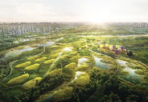 Led by Australian designers, Gossamer is proposing projects like the Jing River waterfront that celebrate the site’s history while also emphasizing the vitality of good design.