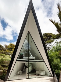 Gothic glamping: Tent House | ArchitectureAU