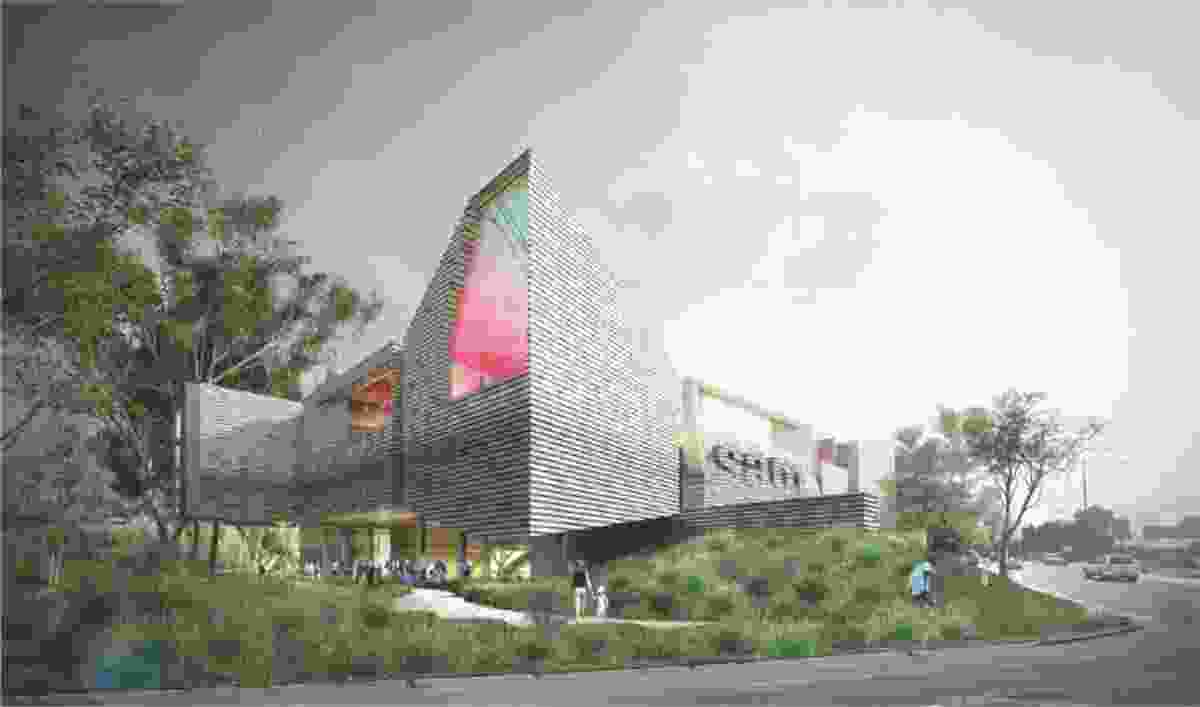 John Wardle Architects' design for the new Shepparton Art Museum.