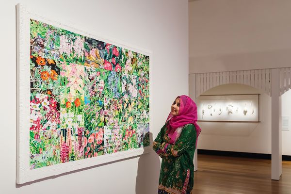 Rearranged: Art of the Flower exhibition at Museum of Brisbane (MoB) gathers a lush contemporary collection of works inspired by floral motifs.