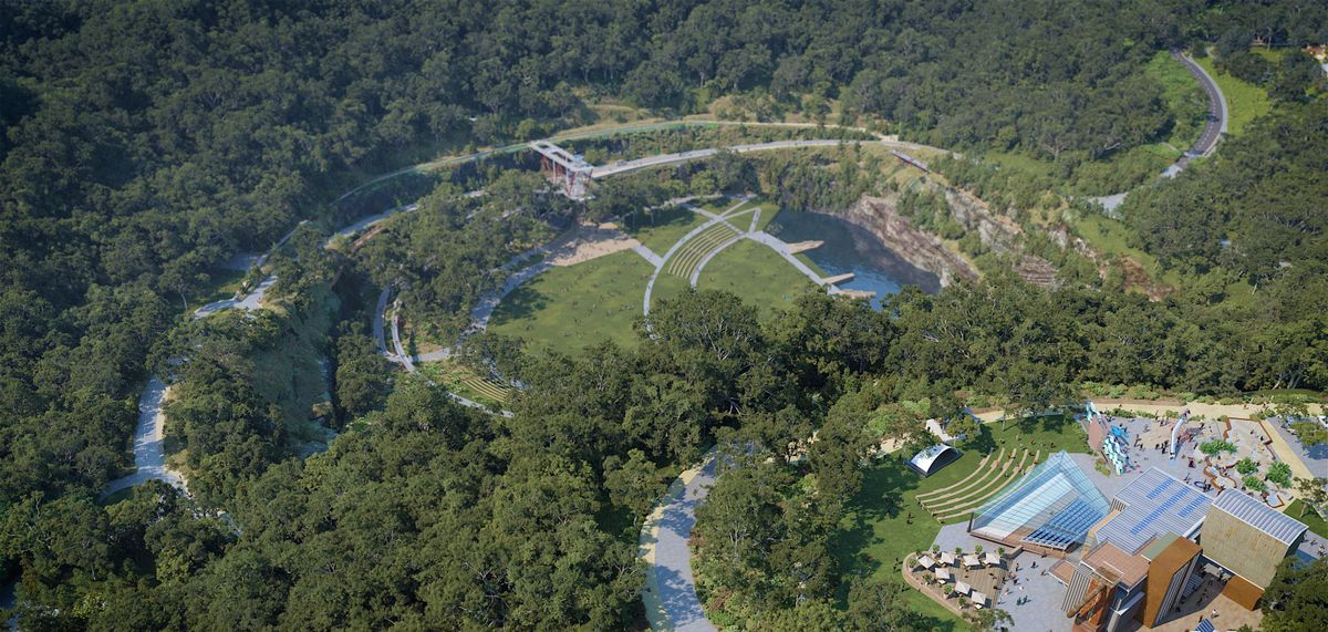 Plans for dramatic quarry park unveiled Landscape Australia
