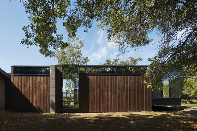 Tranquil and textural: A Pavilion Between Trees | ArchitectureAu