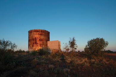Cobar Sound Chapel by Glenn Murcutt in collaboration with Georges Lentz.